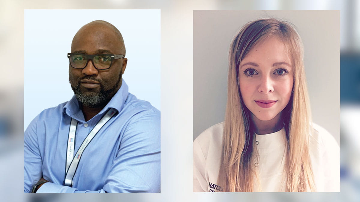Munyoro Guvamatanga and Anna Tarasewicz