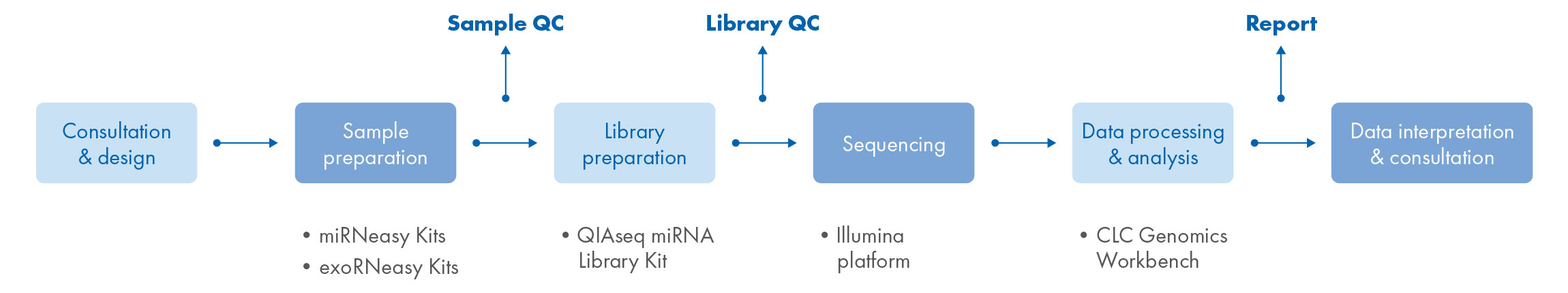 Biofluids workflow illustration