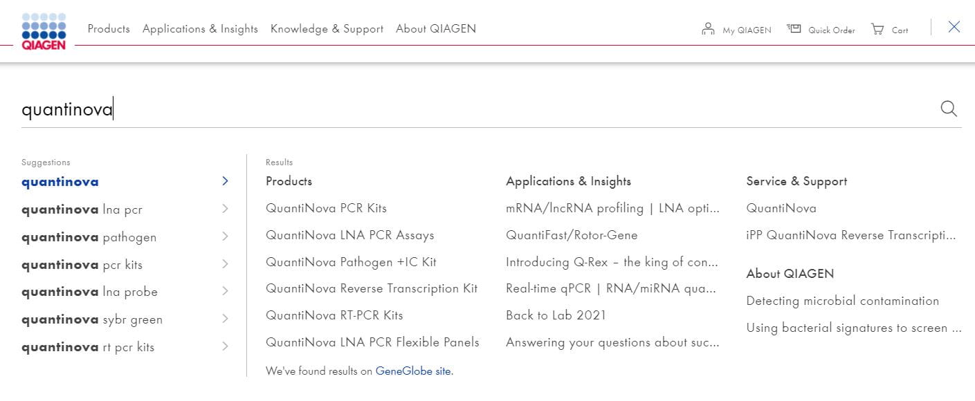 blog search nav