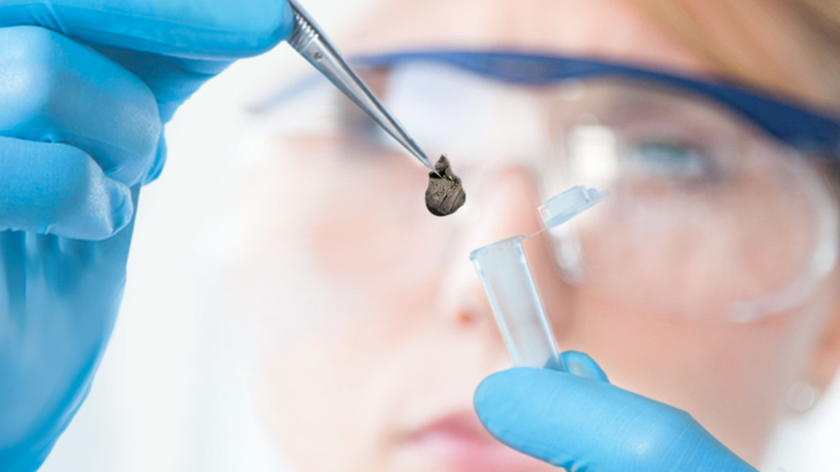 Female scientist