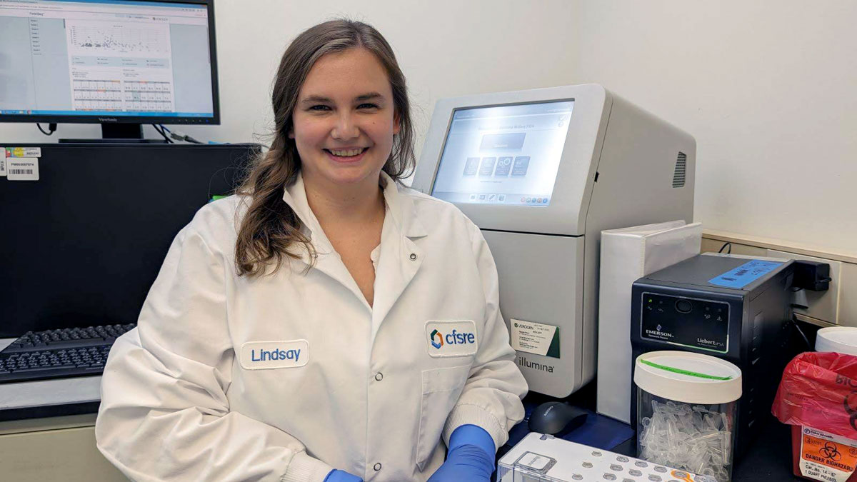 HID, HIDden Talent, Caucasian female in a lab